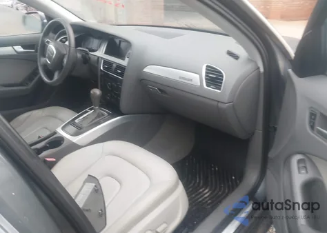 2012 Audi A4 2.0T Premium from USA, damaged, VIN WAUBFAFLXCN020579